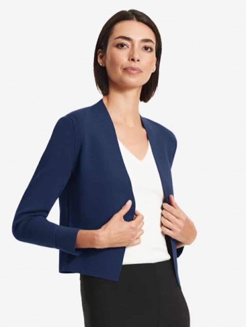 NWT M.M.LaFleur The Sant Ambroeus 3.0 Jardigan Regent Blue
